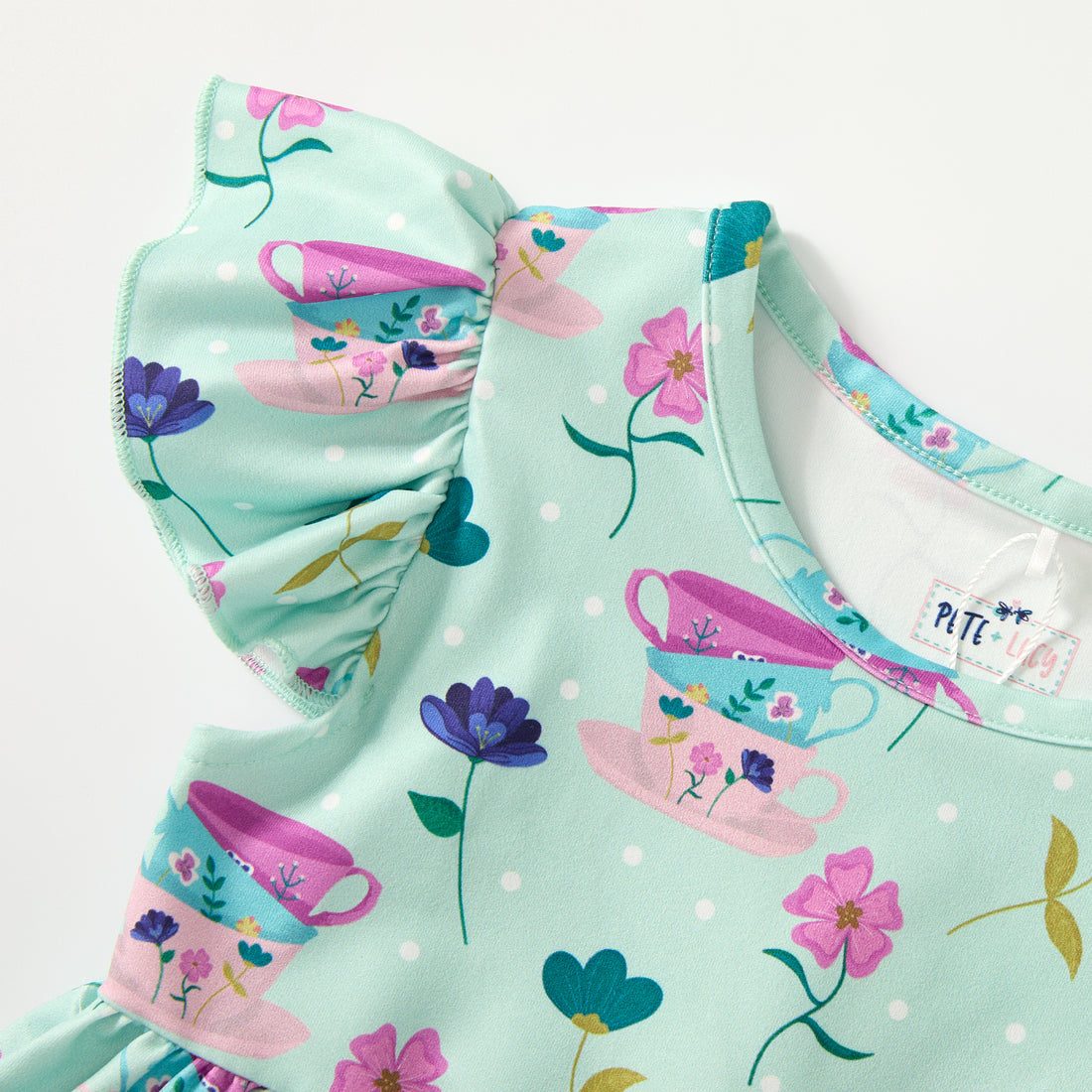Tea Party Pants Set - Pete + Lucy View 2